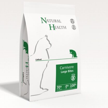 Natural Health Droogvoer Cat Carnivore Large Bite 2 kg