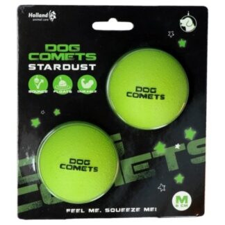 Dog Comets Ball Stardust Lime