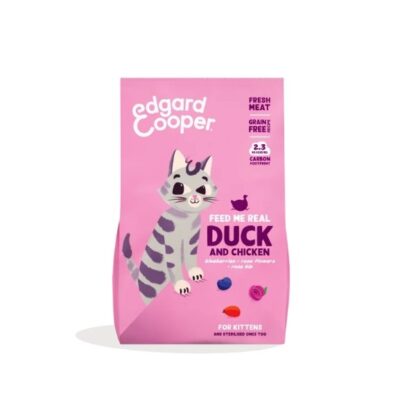 Edgard & Cooper Kitten - Kip & Eend 325 gr