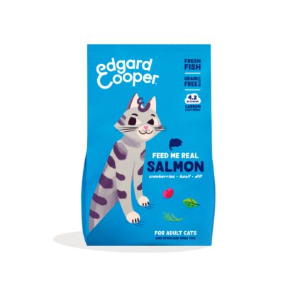 Edgard & Cooper Adult Cat – Zalm 325 gram