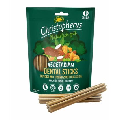 Christopherus Dental Stick Vegetarian  Tapioca with Peanut Butter