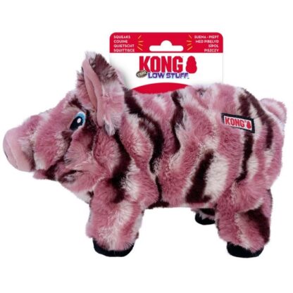 Kong Low Stuff Stripes Pig Medium