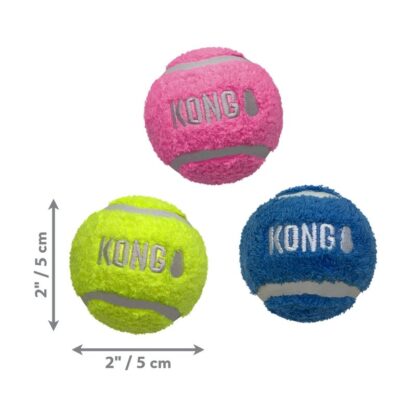 Kong Sport Softies Balls 3 stuks assortie small - Afbeelding 3