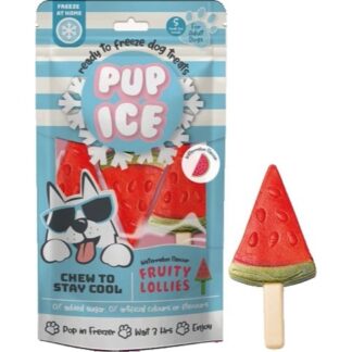Pup ice hondenijsje fruit lollie watermeloen pak a 3 stuks