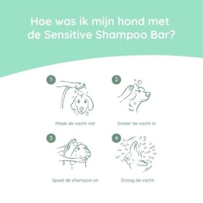 Greenfields Sensitive Shampoo Bar  Hond - Afbeelding 2