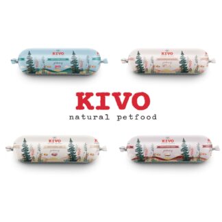 Kivo Gestoomd Vlees 600 gram