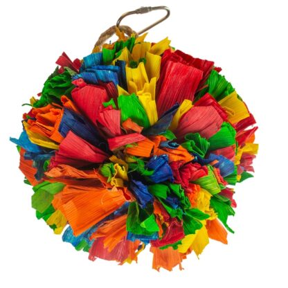 Kleurrijke Pompon van Maisbladeren Meerkleurig