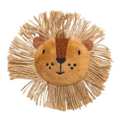 Jungle Leeuw Pluche – Bruin 10x9x2 cm - Afbeelding 2