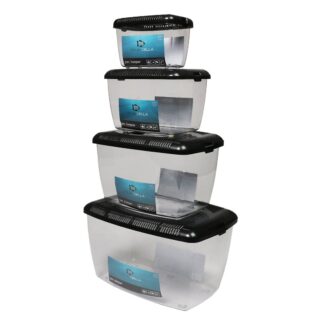 Pet Keeper Dierenbox Zwart