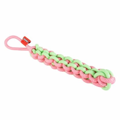 Gevlochten Touw met TPR Rubber en Lus - Afbeelding 3