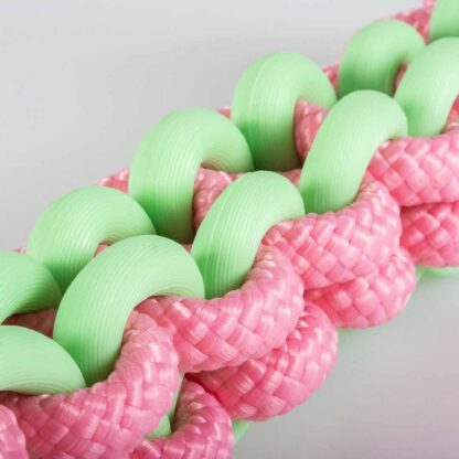 Gevlochten Touw met TPR Rubber en Lus - Afbeelding 5