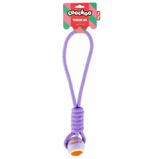 Bal met Touwlu Paars/Oranje