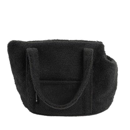 Hondendraagtas Wooff Teddy Antraciet 55x40x32 cm - Afbeelding 2