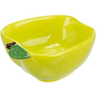 Keramische Voer/Waterbak Apple