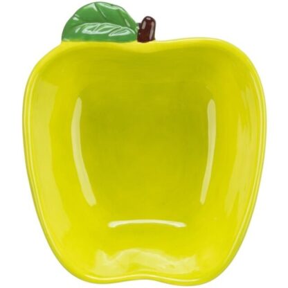 Keramische Voer/Waterbak Apple - Afbeelding 2