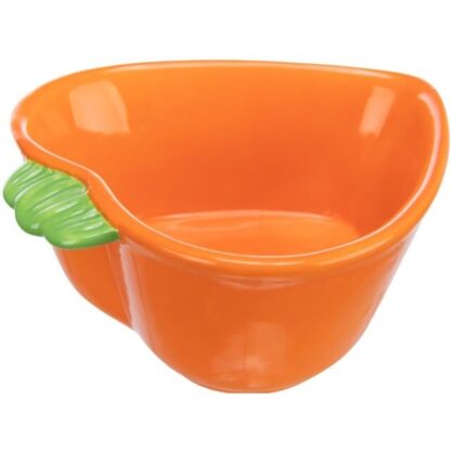 Keramische Voer/Waterbak Carrot