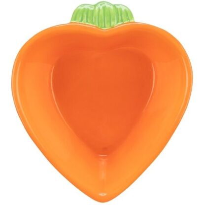 Keramische Voer/Waterbak Carrot - Afbeelding 2