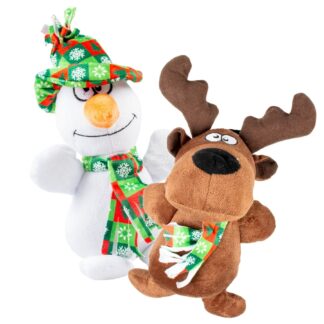 Xmas Pluche Sneeuwman/Rendier