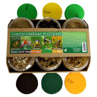 Boon Vogel Pindakaas multipack 6×350 gram