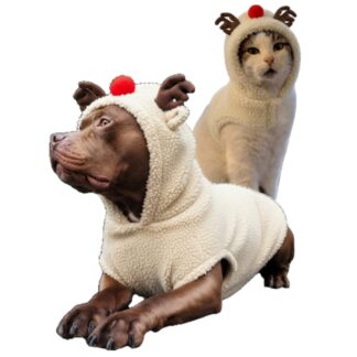 Kerst Kostuum Sheapskin Rudolph