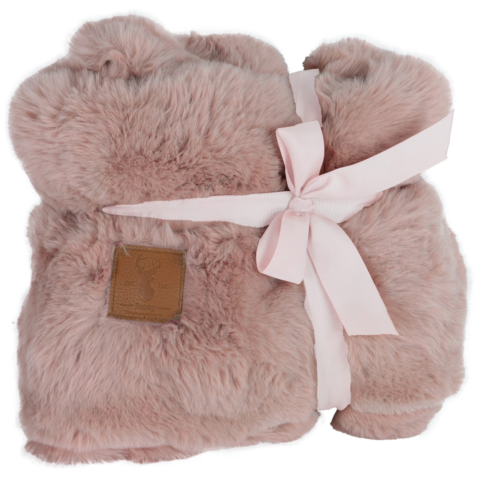 Boony est ‘1941’ blanket Stag Pink - Afbeelding 2