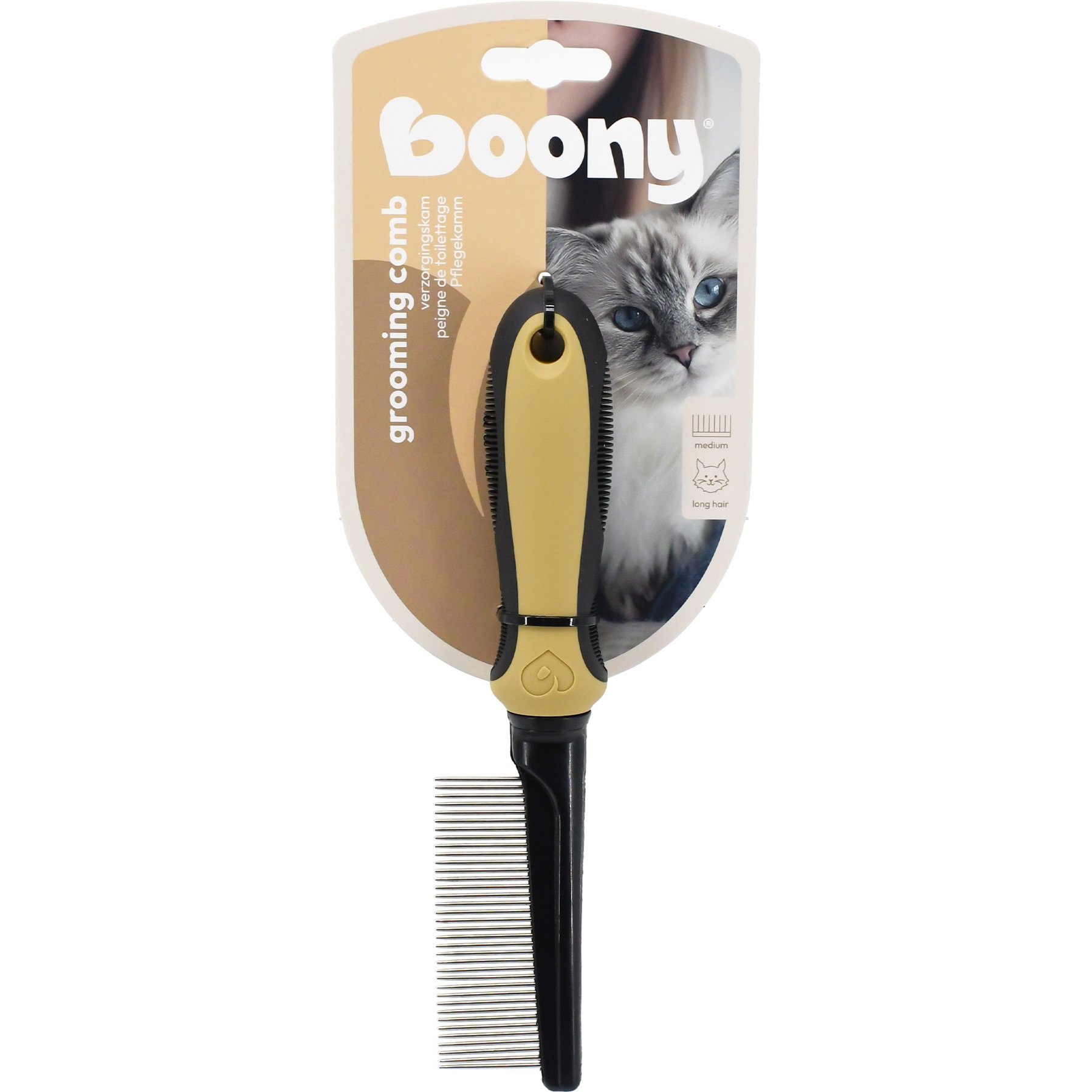 Boony Verzorgingskam Kat Middel