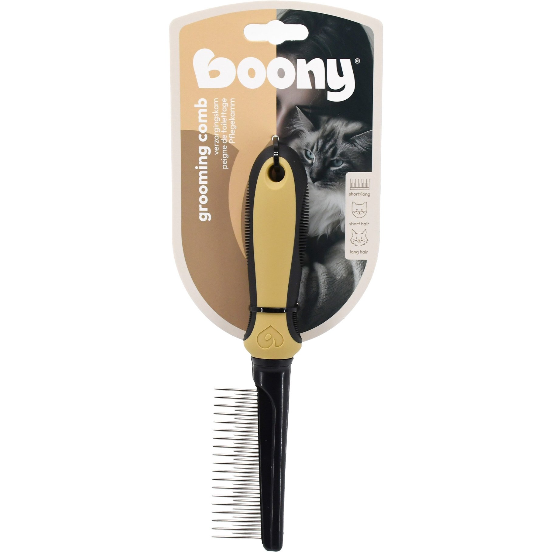 Boony Verzorgingskam Kat Korte/Lange Tanden