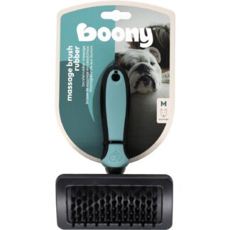 Boony Massageborstel Hond Rubber Medium