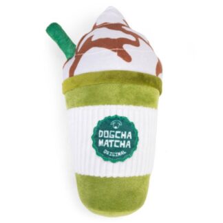 Beeztees Dogcha Matcha  Pluche Wit/Groen – 24x11x11 cm