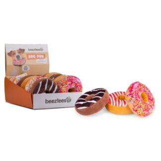 Beeztees Donut Dripz Pluche Assorti  13,5×13,5×4 cm