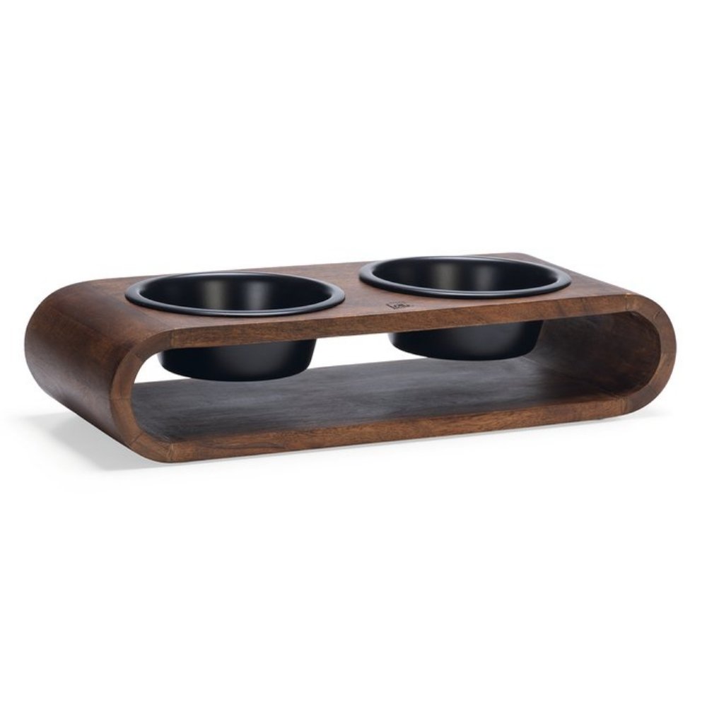 Designed by Lotte Melira Dinerset Hout/RVS – Zwart 47×19.5×10 cm 800 ml - Afbeelding 2