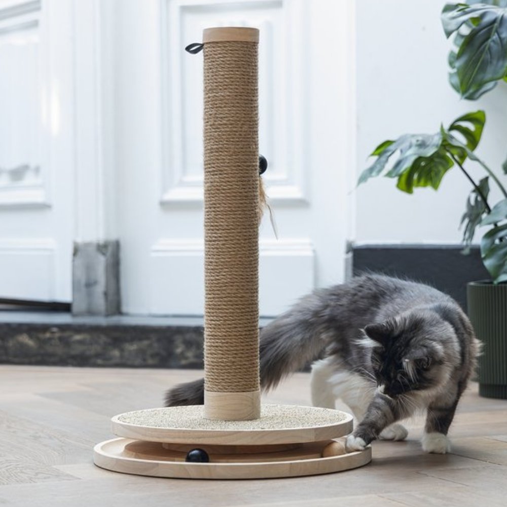 Designed by Lotte Zavi Krabpaal Bruin 39,5×39,5×62 cm - Afbeelding 4