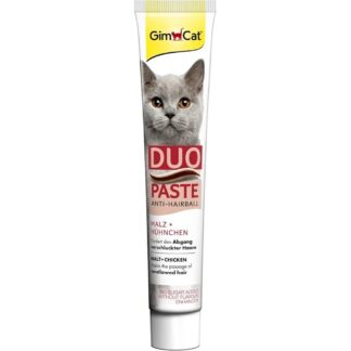 GimCat Anti-Haarbal Duo-Pasta Mout & Kip 50 gram