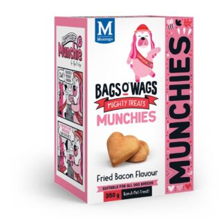 Montego Bags O' Wags Munchies Bacon 350 gram