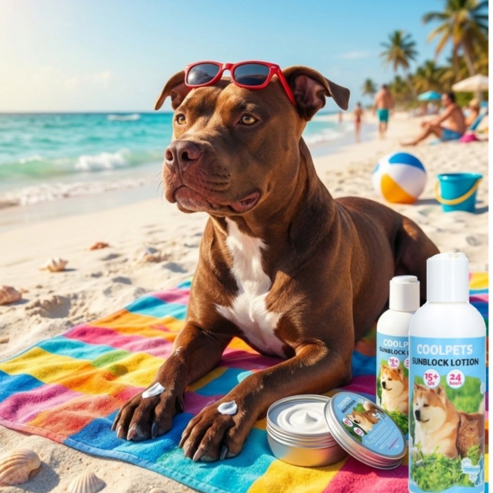 Coolpets Sunblock Zonnebrand Lotion Hond 200 ml - Afbeelding 2